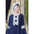 Party wear abaya- Navy Blue